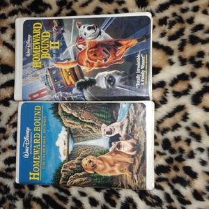 Homeward Bound VHS Bundle